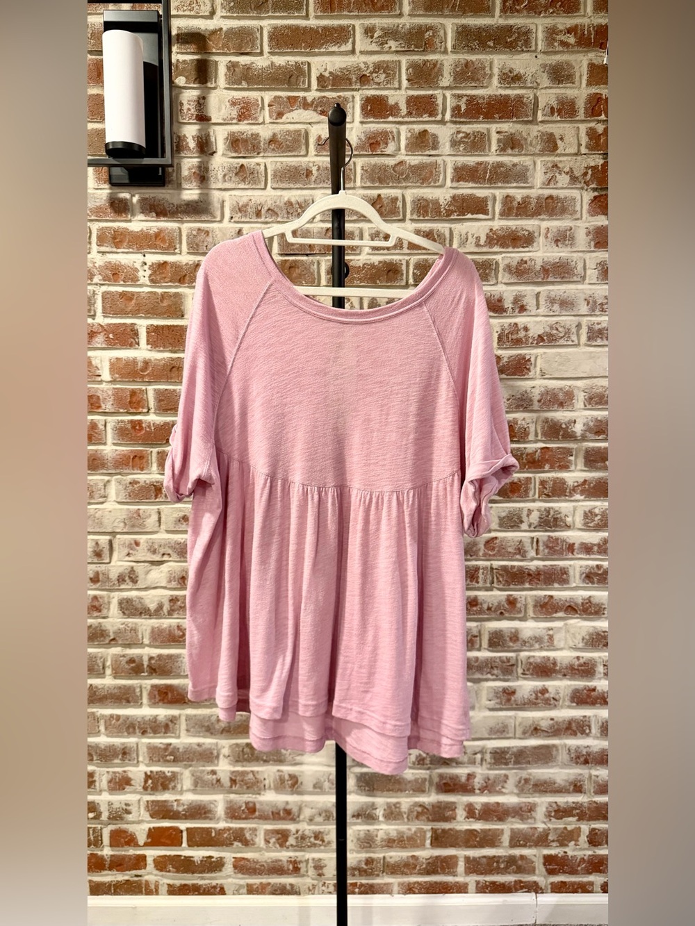 American Eagle Outfitters Light Pink Babydoll Tunic